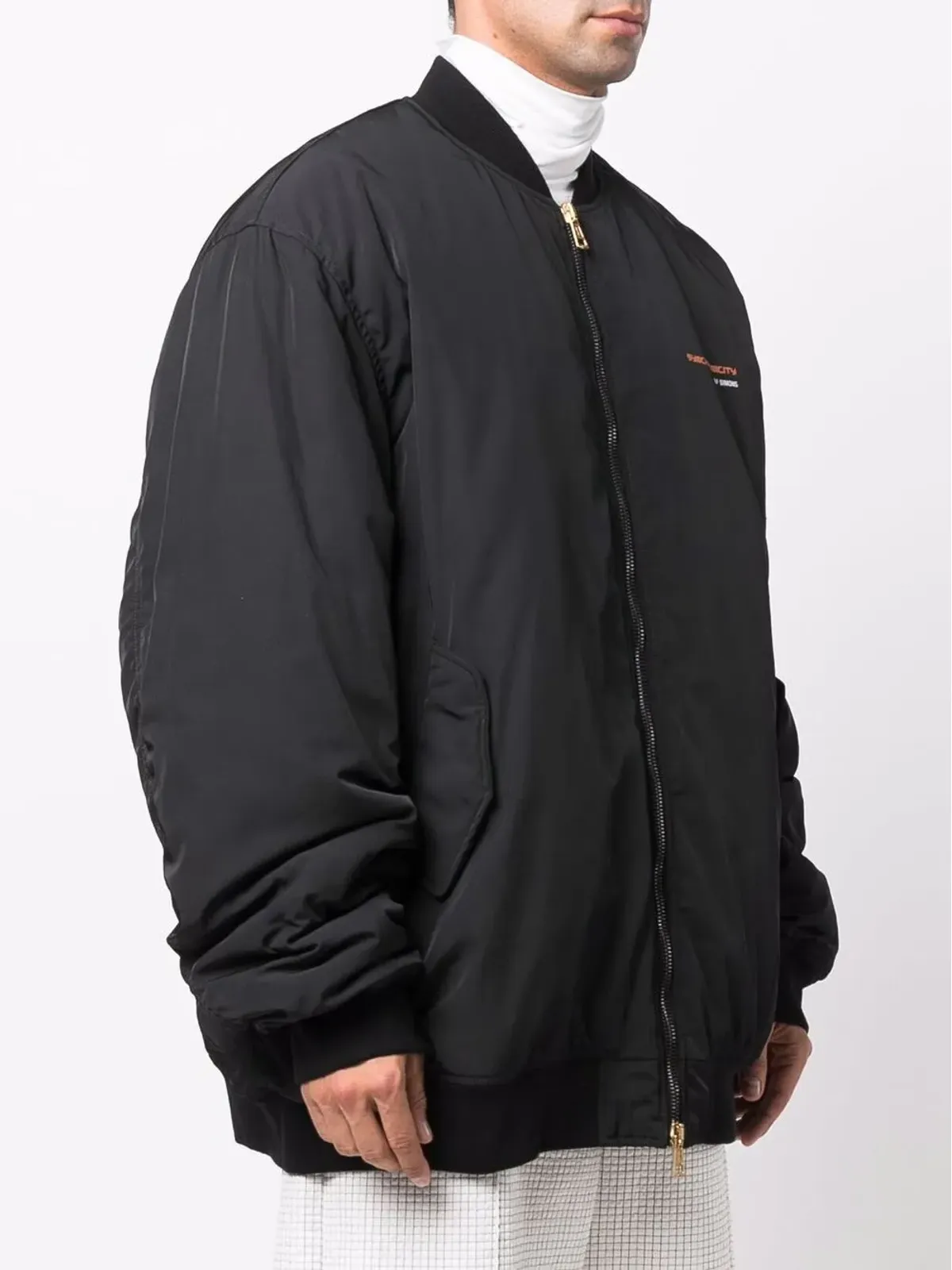 Raf Simons シンクロニシティ オーバーサイズ パディドジャケット - 画像3