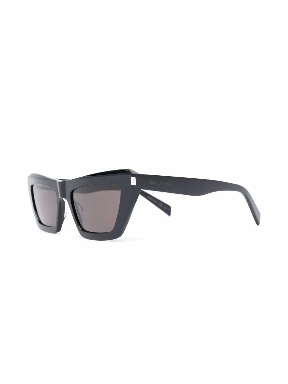 Saint Laurent Eyewear ブラックのオーバーサイズフレーム サングラス - 画像2