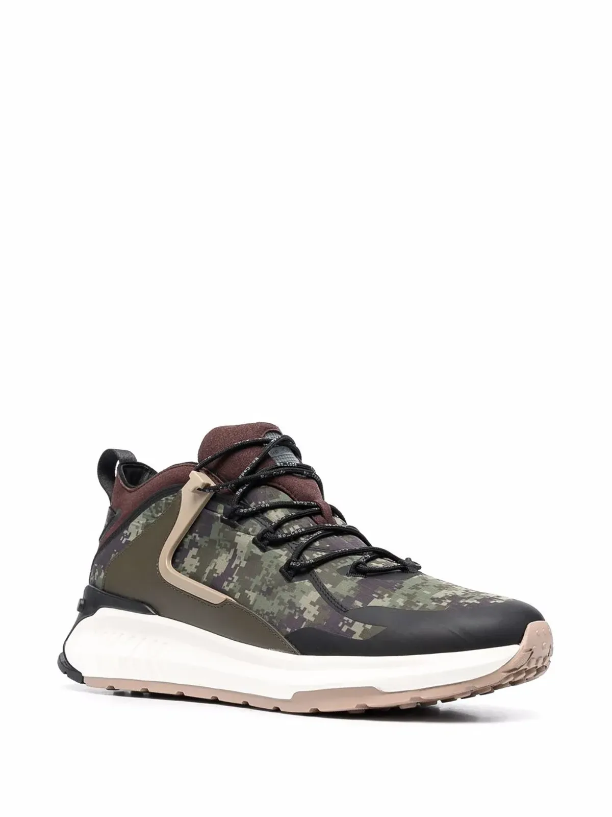 Tod's No_Code J camouflage-print sneakers - 画像2