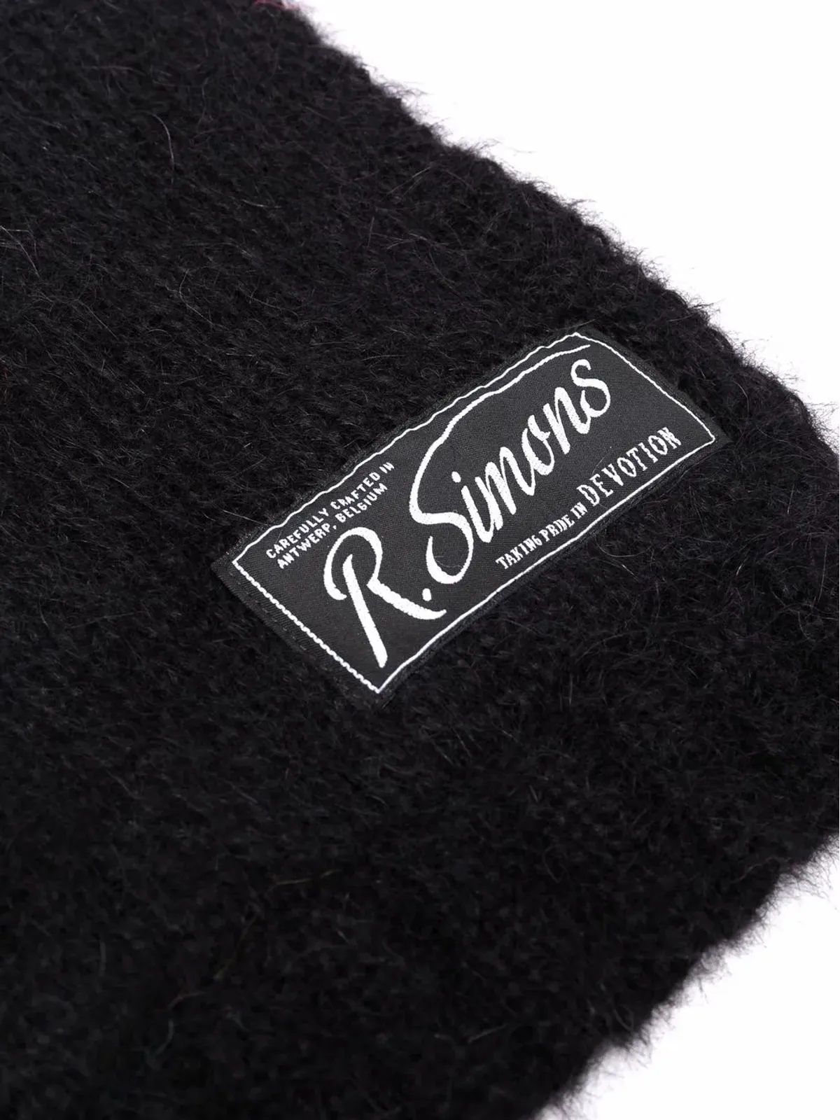 Raf Simons モヘア混紡の超ロングスカーフ - 画像3