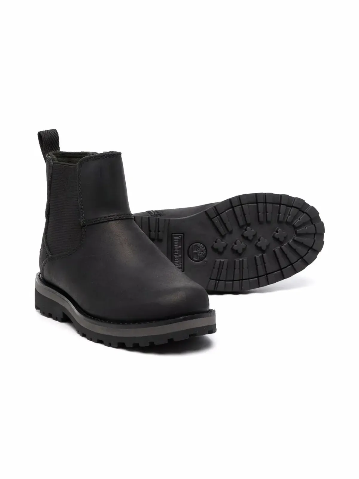 Timberland Kids レザー チェルシーブーツ - 画像2