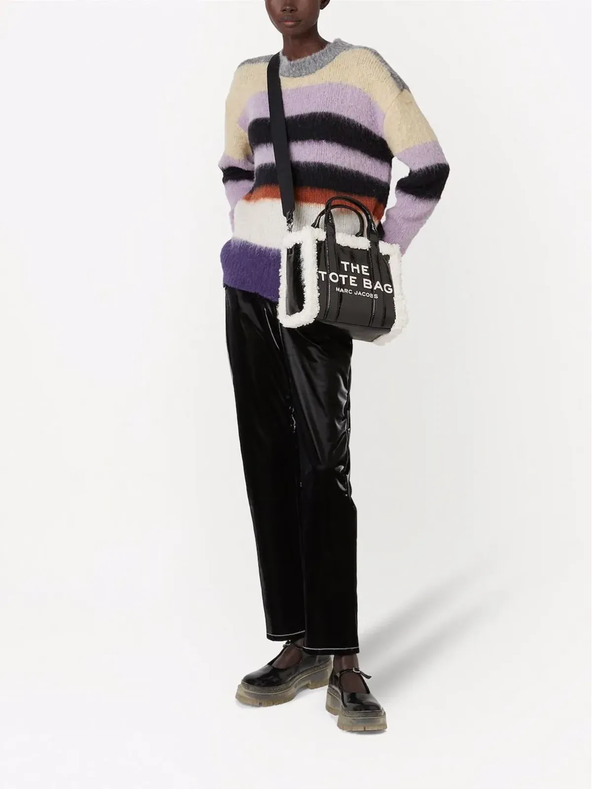 Marc Jacobs クリンクルレザートートバッグ - 画像2