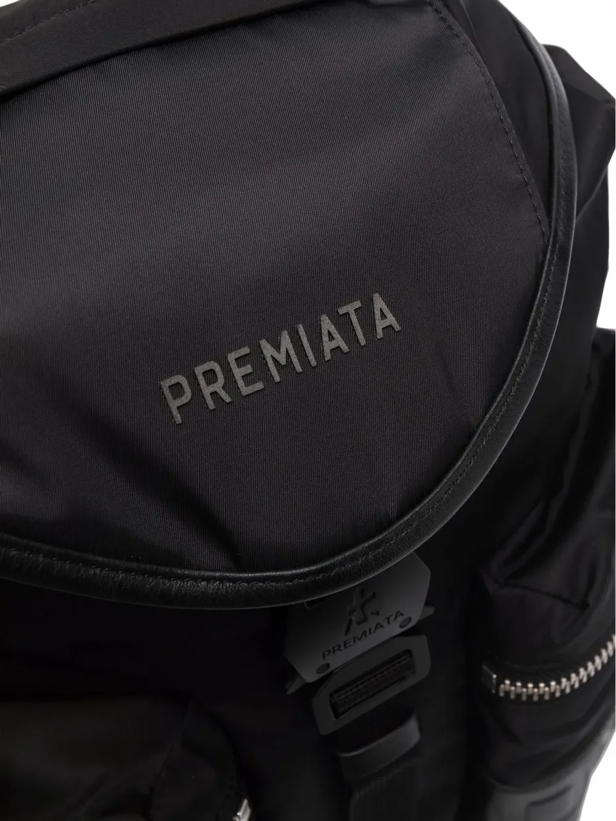 Premiata Lyn ロゴプリント バックパック ブラック - 画像4