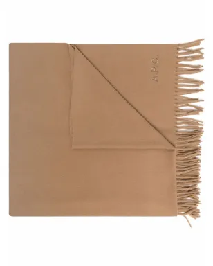A.P.C. フリンジヘムスカーフ - サムネイル1