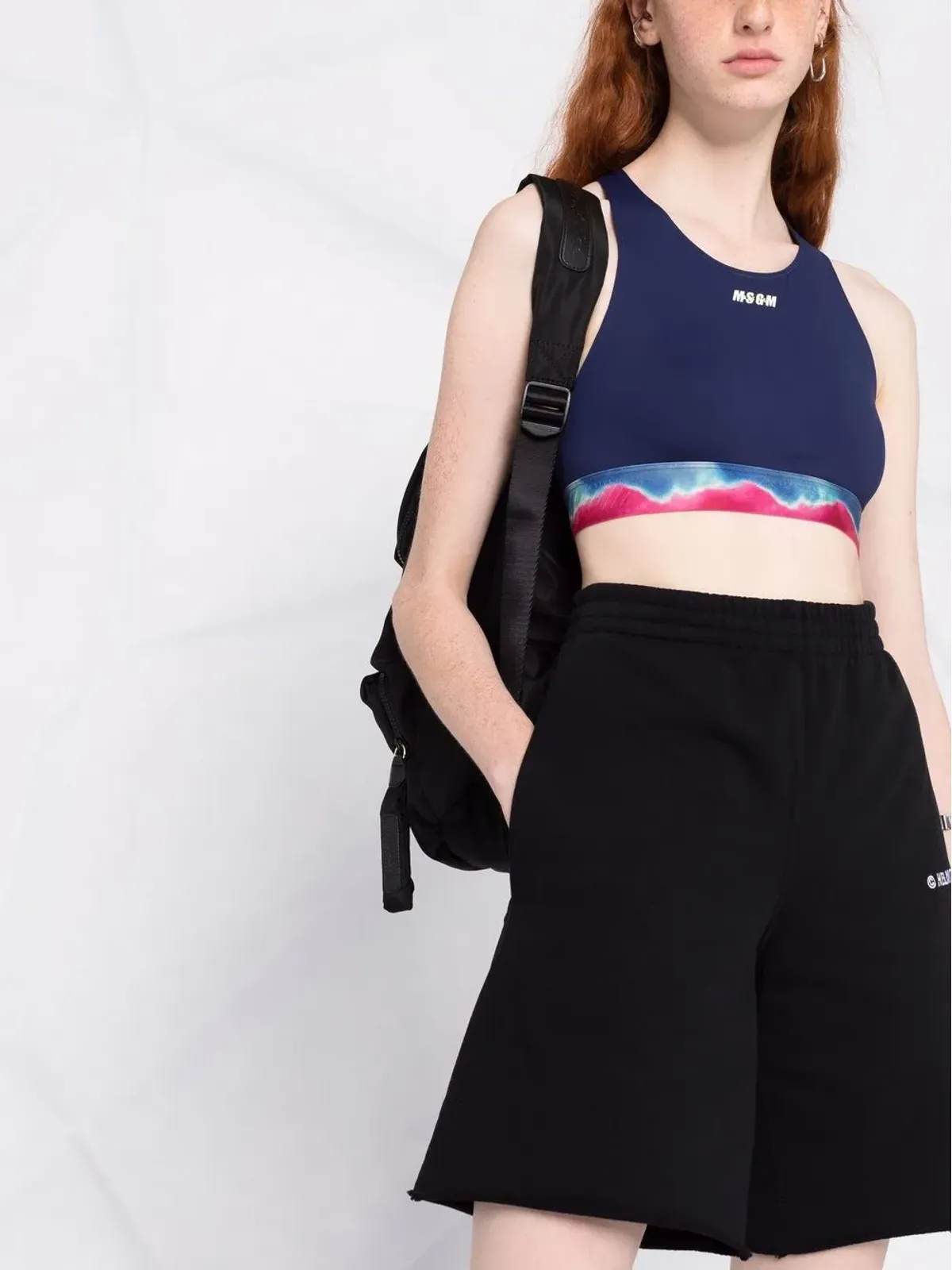 MSGM タイダイプリント スポーツブラ - 画像5