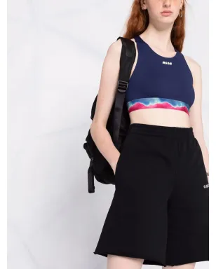 MSGM タイダイプリント スポーツブラ - サムネイル5