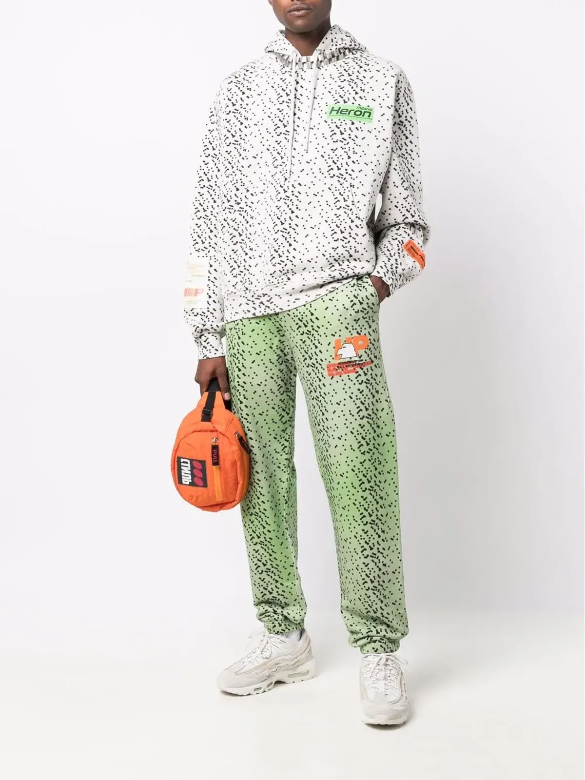 Heron Preston アブストラクトスポット トラックパンツ - 画像2