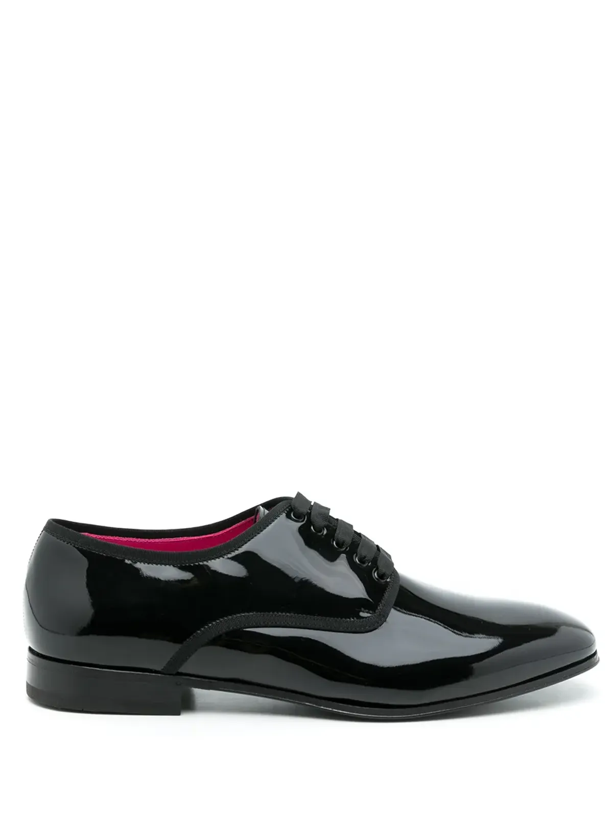 Ferragamo マジック パテントレザー ダービーシューズ - 画像1