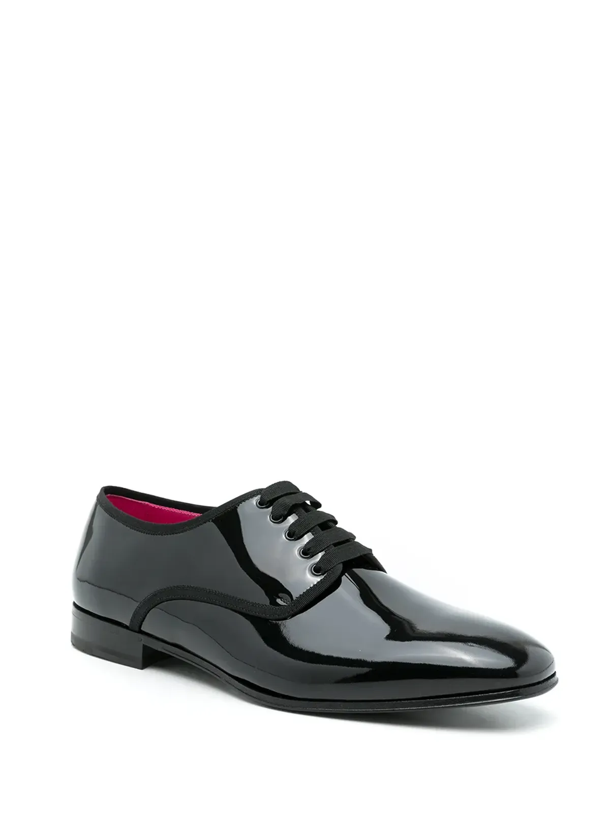 Ferragamo マジック パテントレザー ダービーシューズ - 画像2