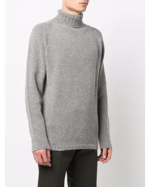 Lardini ロールネック ウール混紡 ニットセーター - サムネイル3