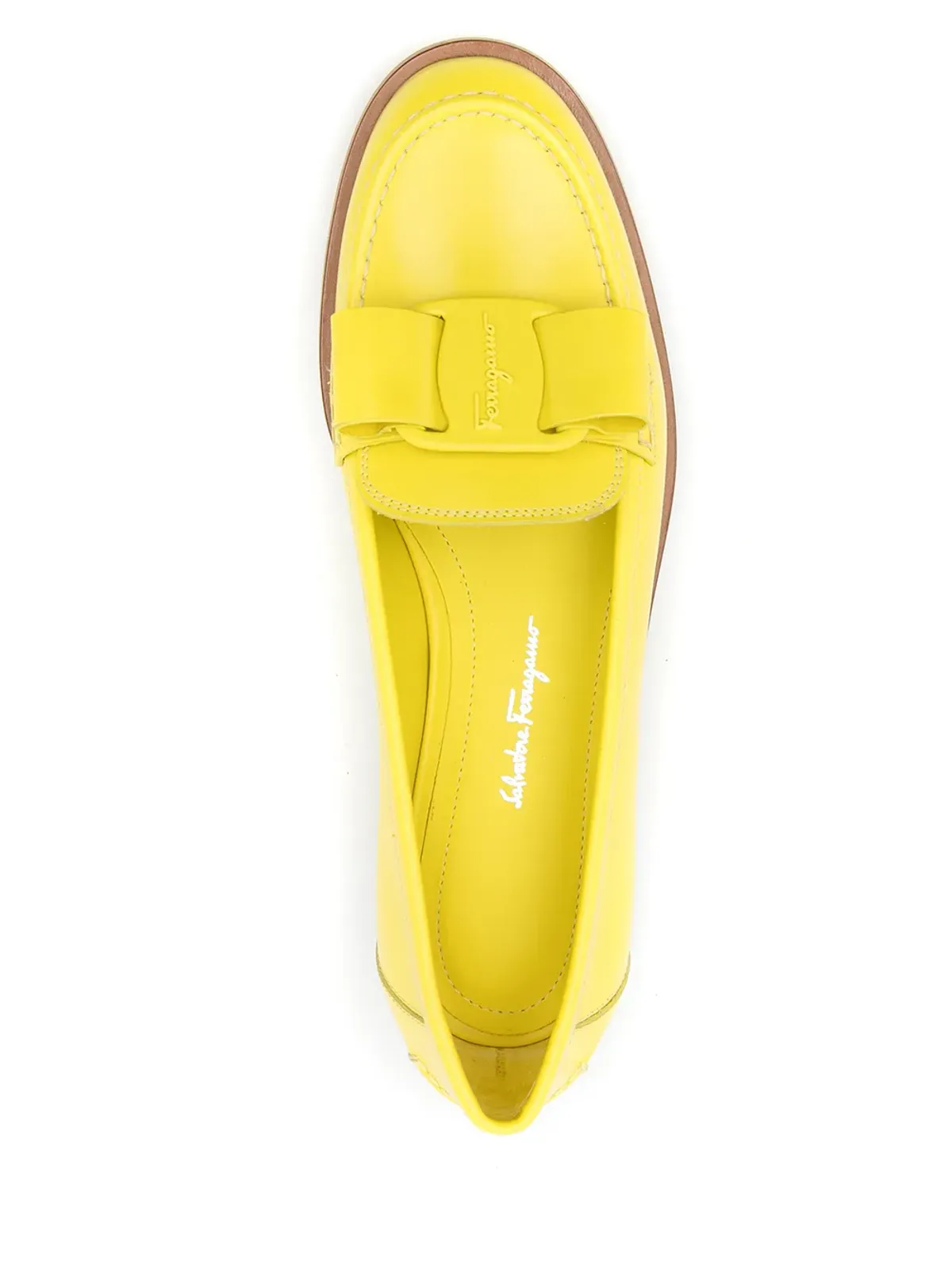 Ferragamo Viva bow ローファー - 画像4