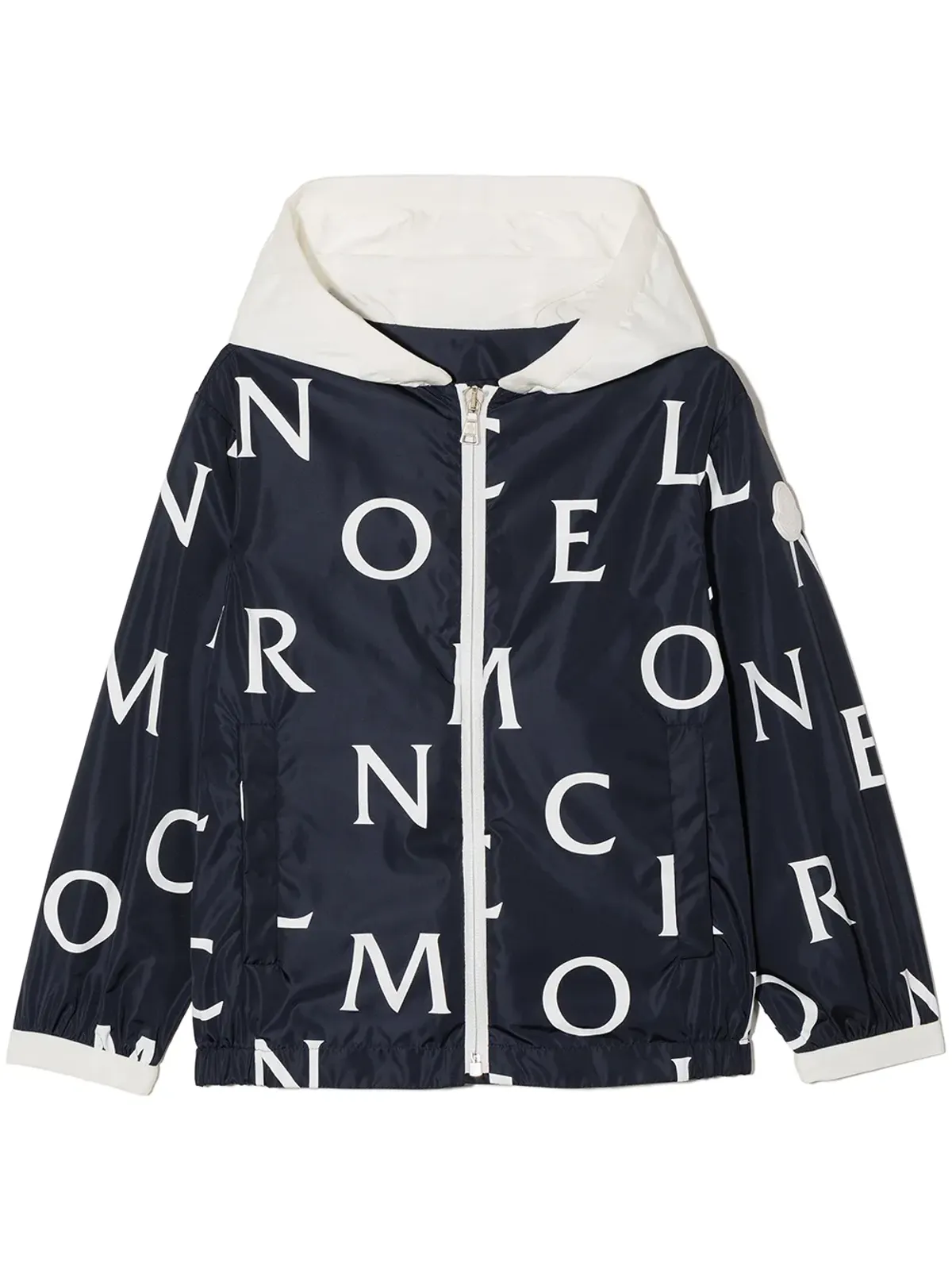 Moncler Enfant モノグラムプリント フード付きジャケット - 画像1