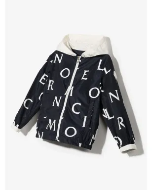 Moncler Enfant モノグラムプリント フード付きジャケット - サムネイル2