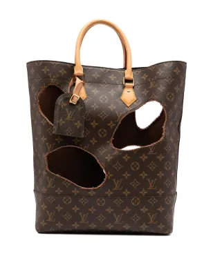 Louis Vuitton Pre-Owned x Comme des Garçons 2014 limited edition Halls tote bag - Brown - サムネイル1