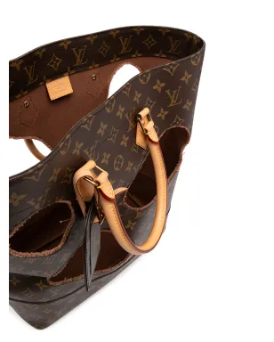 Louis Vuitton Pre-Owned x Comme des Garçons 2014 limited edition Halls tote bag - Brown - サムネイル5