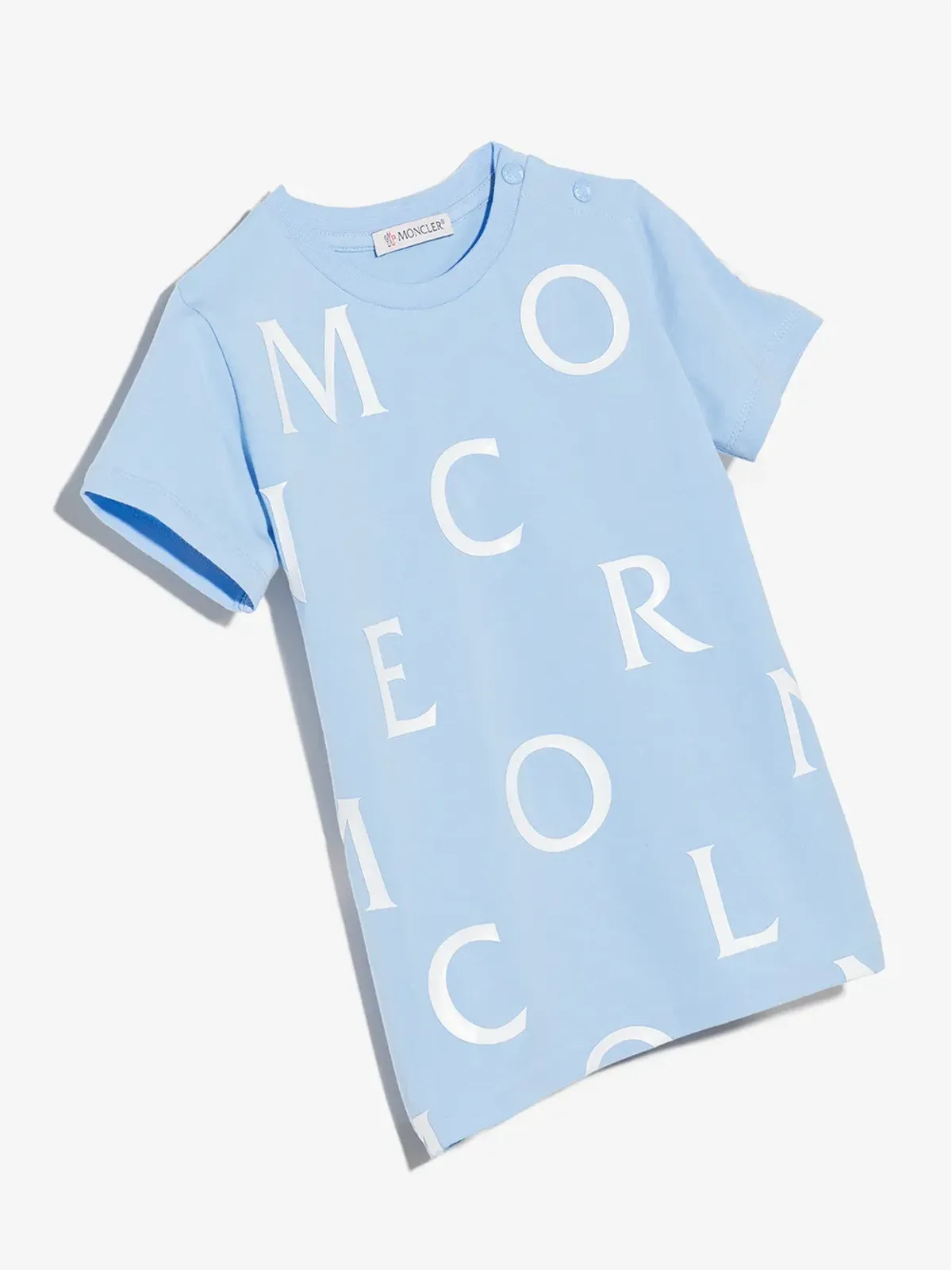 Moncler Enfant ロゴプリント半袖Tシャツ - 画像2