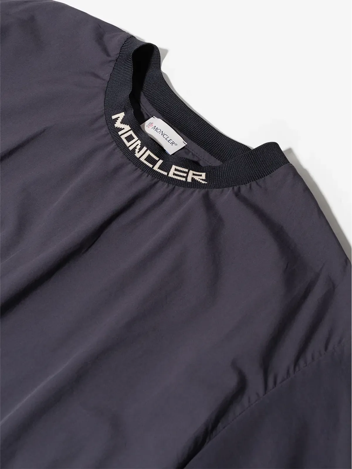 Moncler Enfant ベルト付きポプリンTシャツドレス - 画像3