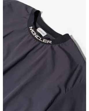 Moncler Enfant ベルト付きポプリンTシャツドレス - サムネイル3