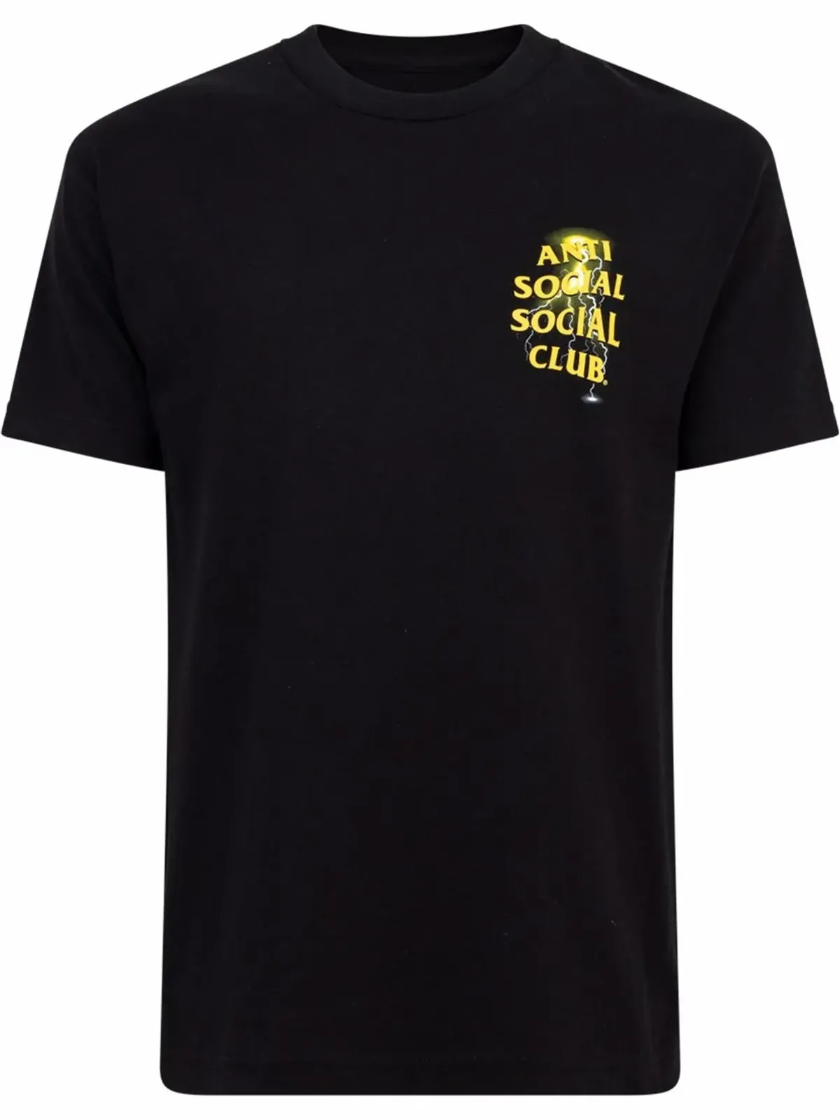 Anti Social Social Club Twista半袖Tシャツ ブラック - 画像1