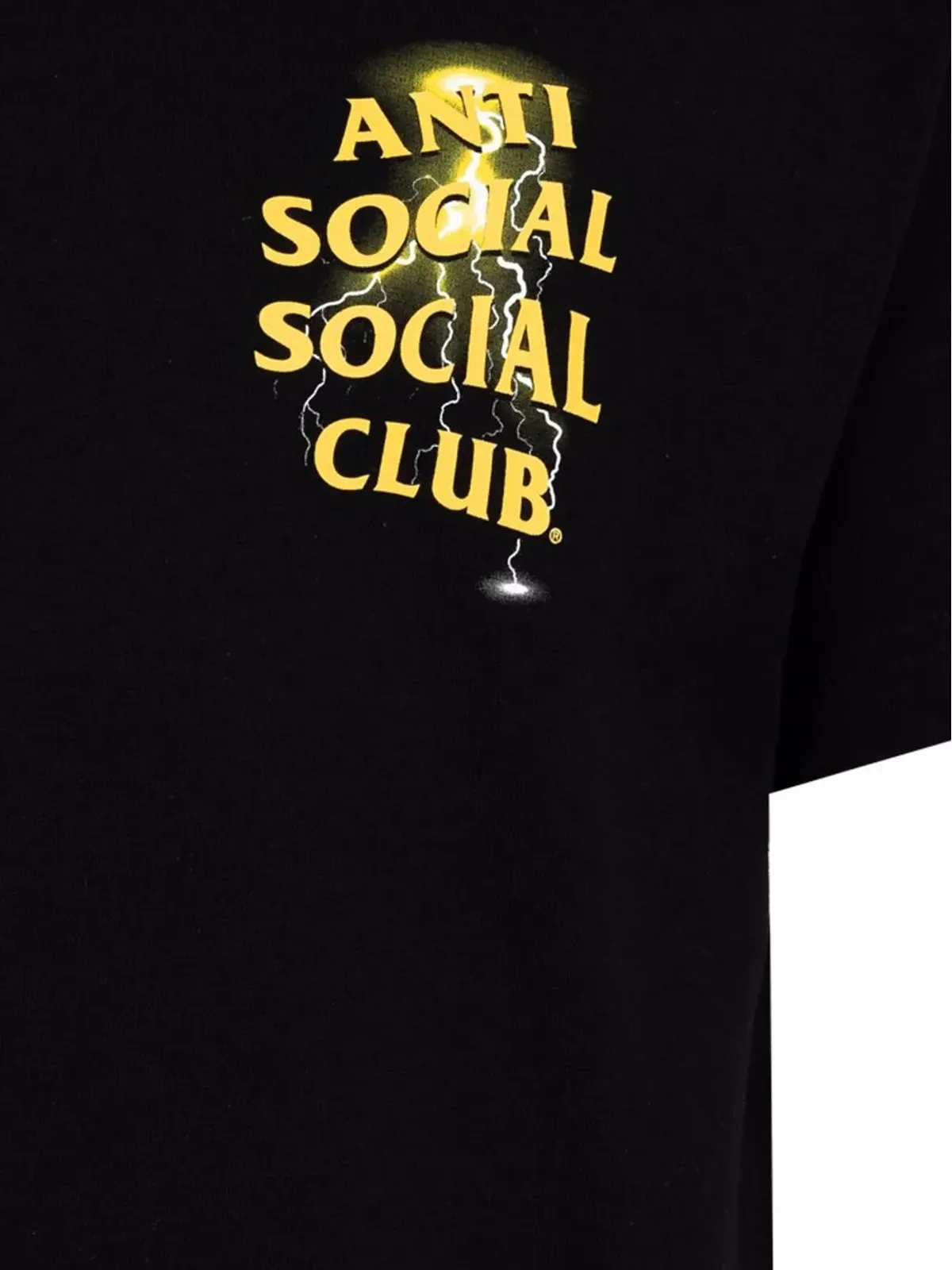 Anti Social Social Club Twista半袖Tシャツ ブラック - 画像3