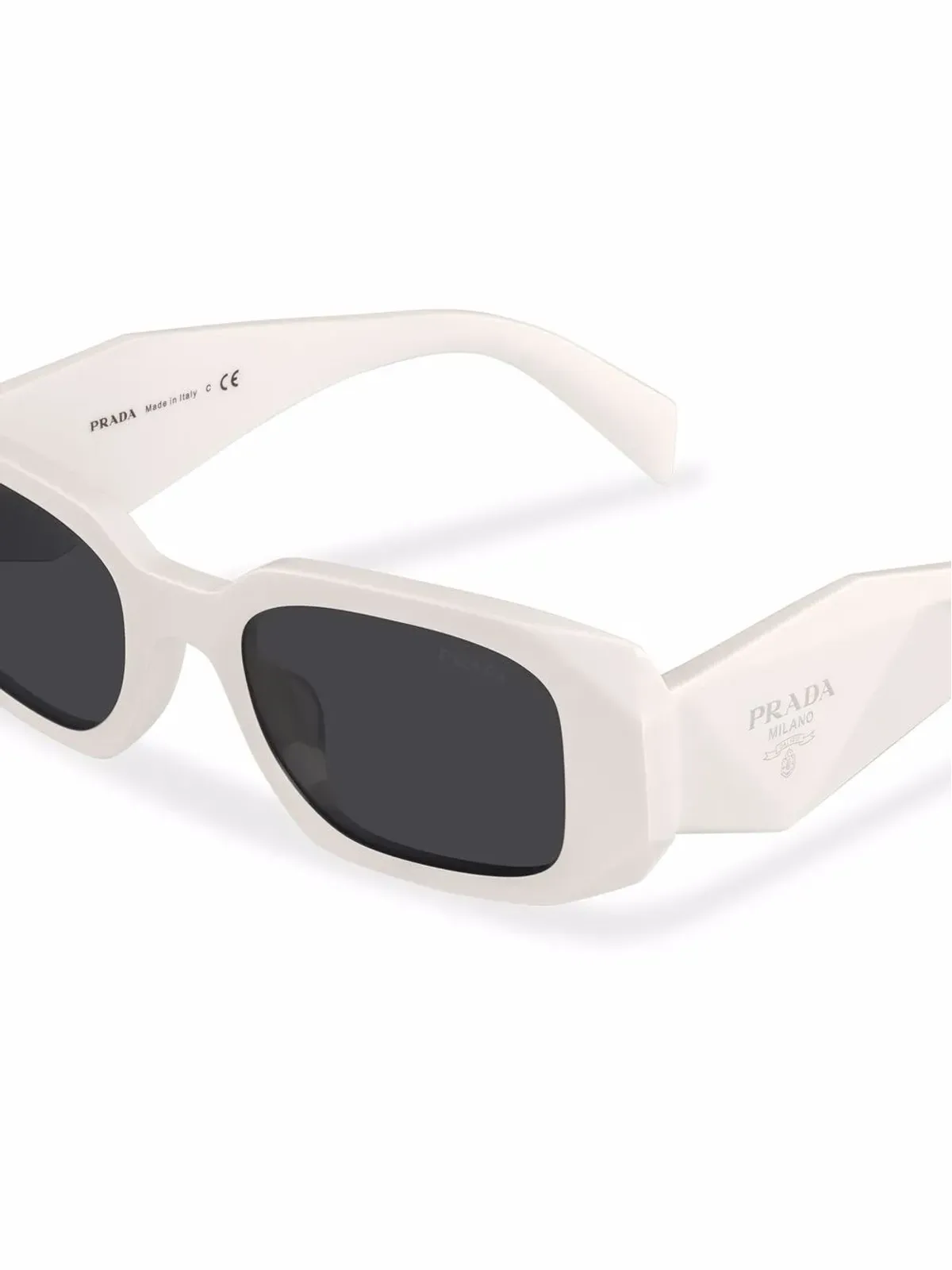 Prada Eyewear Symbole 四角フレーム サングラス - 画像3