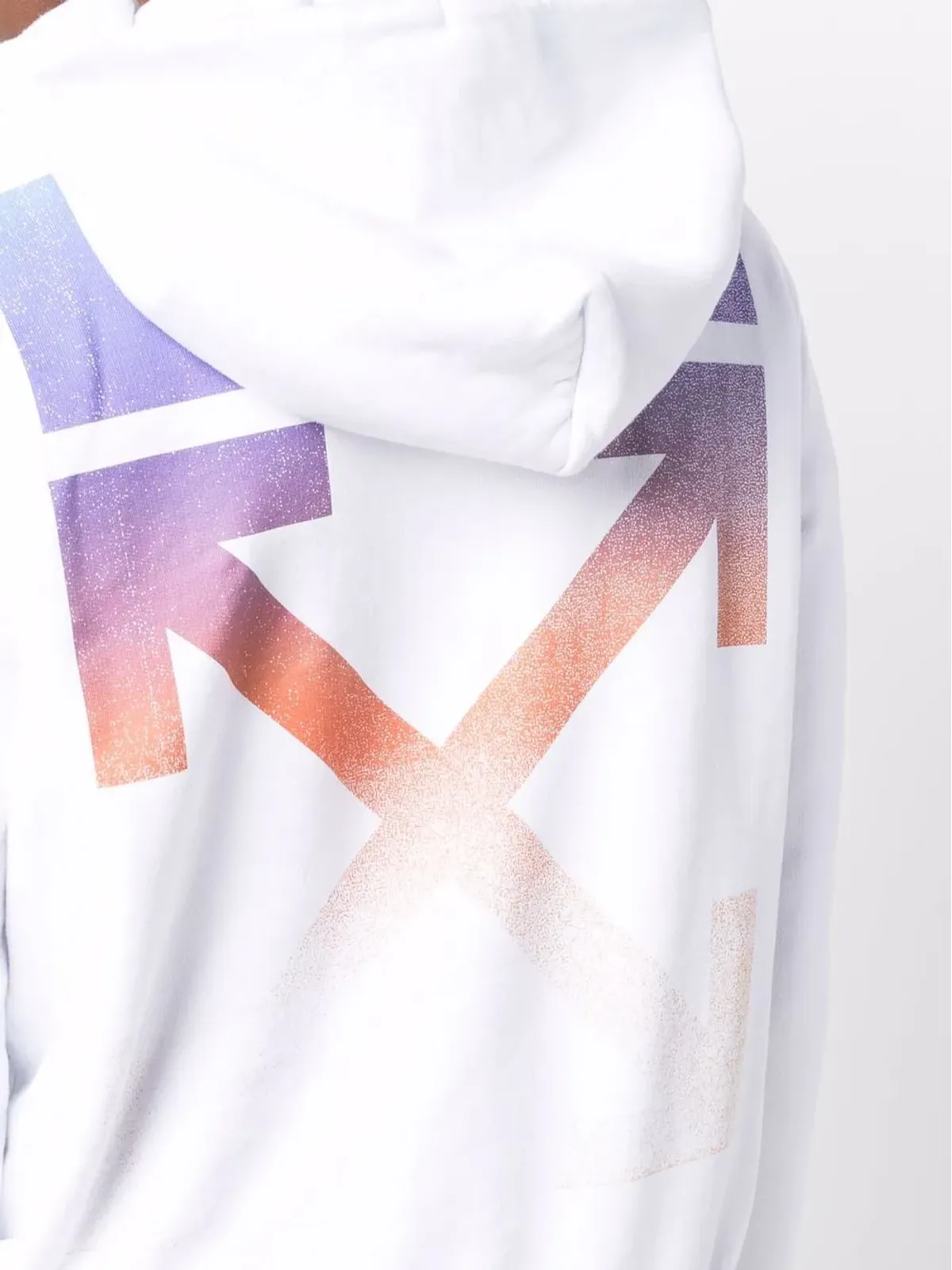 Off-White アローズモチーフ長袖フーディ - 画像5