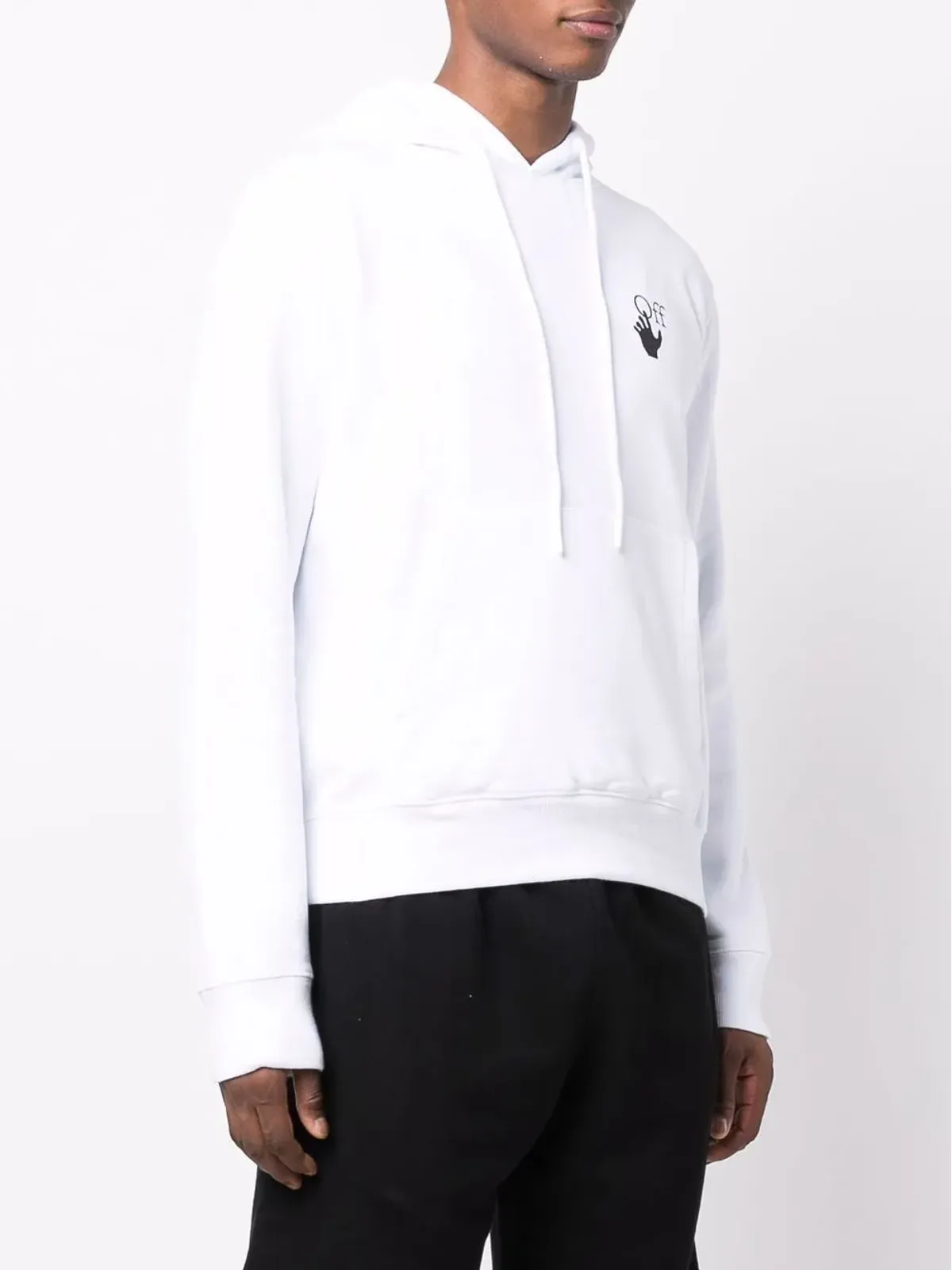Off-White アローズモチーフ長袖フーディ - 画像4