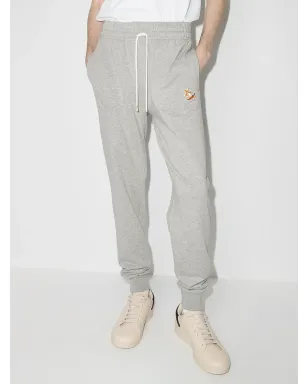 Maison Kitsuné Chillax Fox テーパード トラックパンツ - グレー - サムネイル2