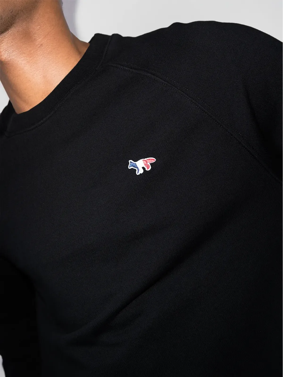 Maison Kitsuné フラッグフォックス コットン スウェットシャツ - 画像4