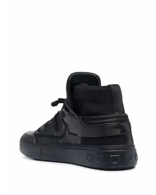 Ferragamo ハイトップ レザースニーカー - サムネイル3