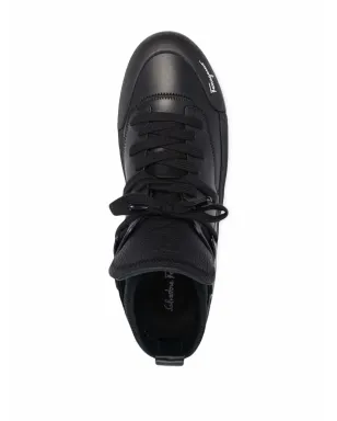 Ferragamo ハイトップ レザースニーカー - サムネイル4