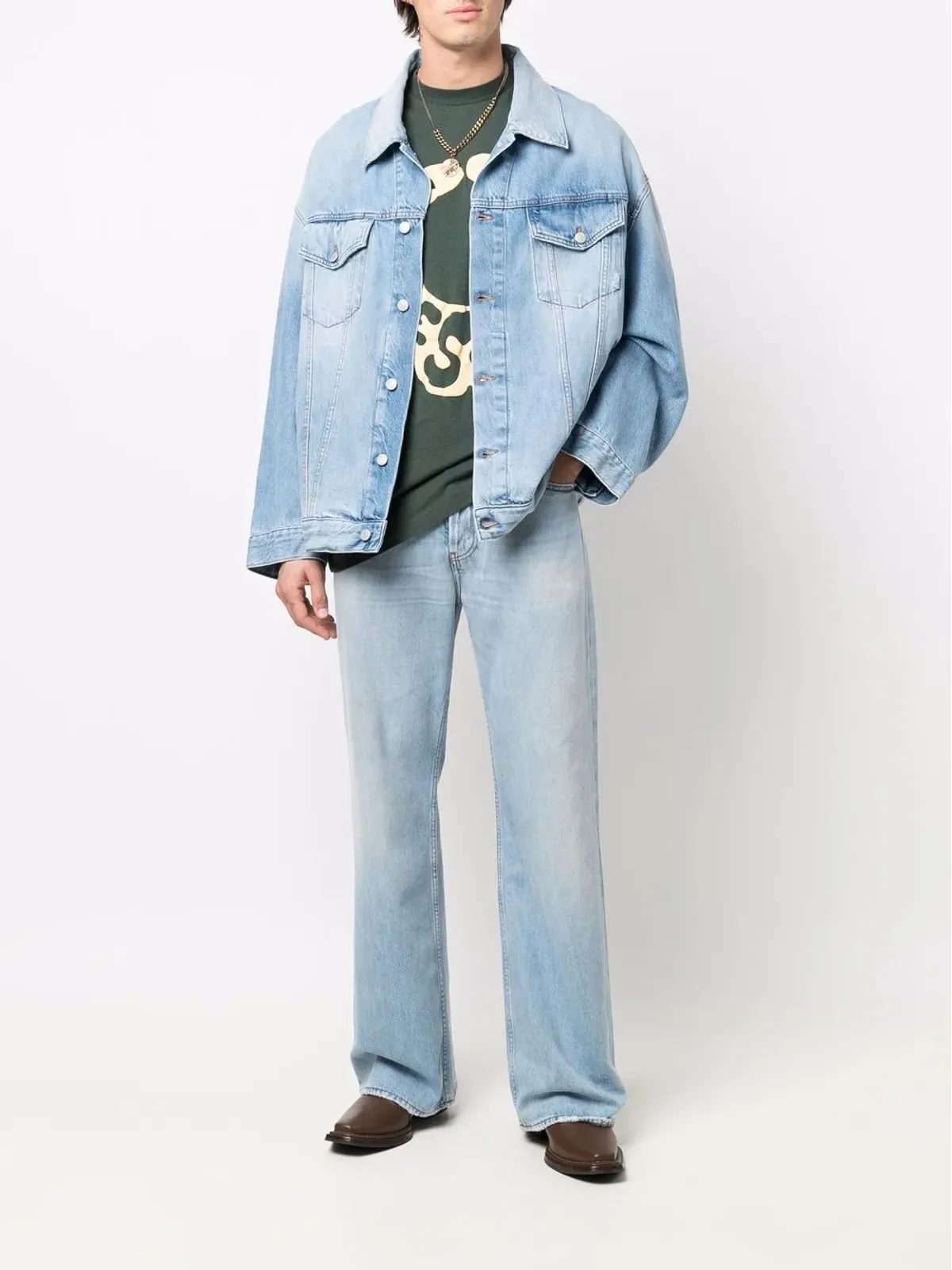 Acne Studios ルーズフィットジーンズ - 画像2