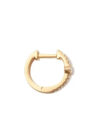 Jacquie Aiche 14kt yellow gold diamond hoop earring - サムネイル3