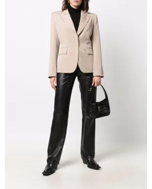 Saint Laurent Pre-Owned ピークドラペル・シングルブレスト ブレザー - サムネイル2