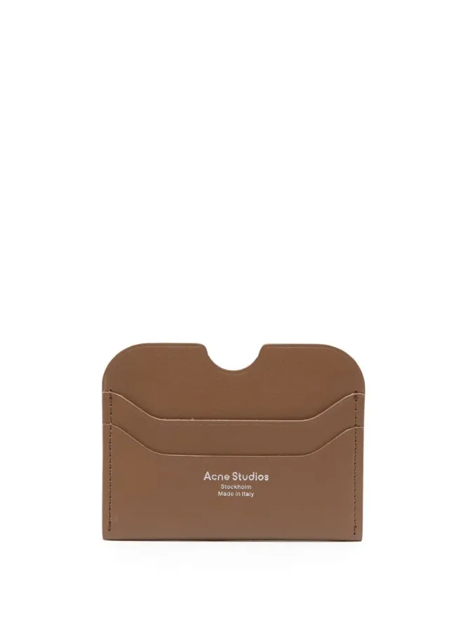 Acne Studios Acne Studios ロゴプリントカードホルダーの商品画像