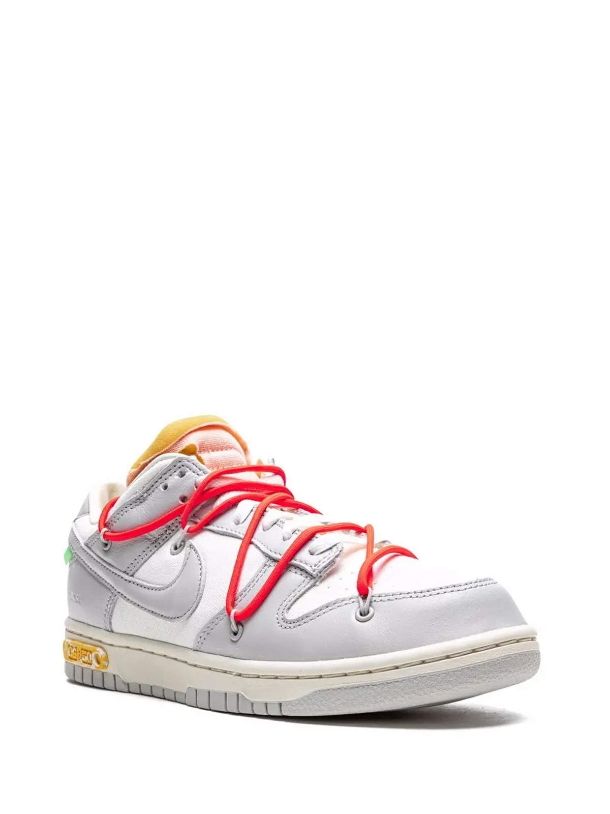 Nike X Off-White ダンク ロー Lot 6 スニーカー - 画像2