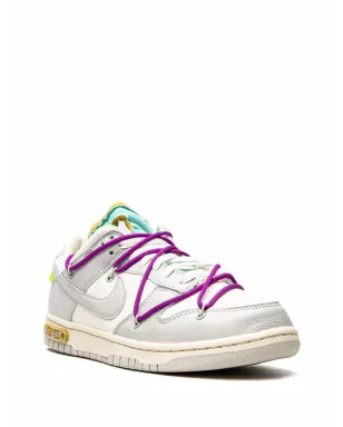 Nike X Off-White ダンク ロー Lot 21 スニーカー - サムネイル2