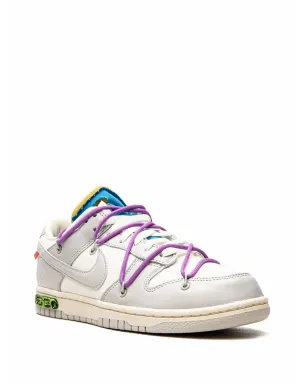 Nike X Off-White ダンク ロー ロット47 スニーカー - サムネイル2