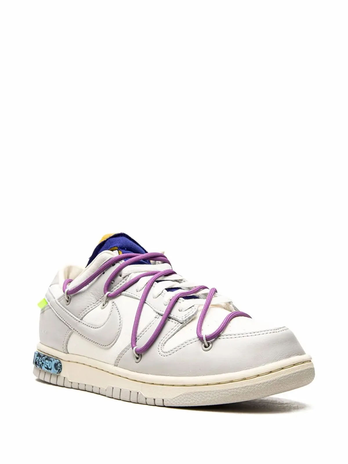 Nike X Off-White Dunk Low Lot 48 スニーカー - 画像2