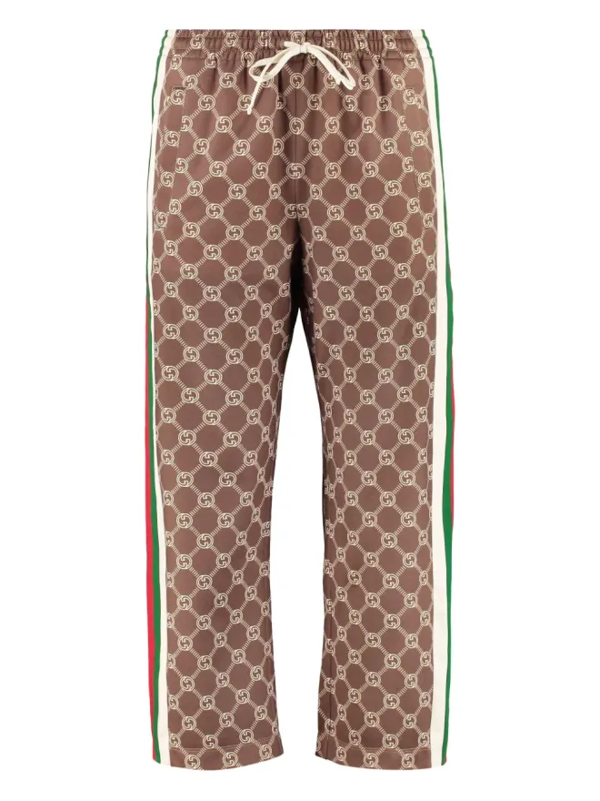 Gucci Gucci インターロッキングG クロップド トラックパンツの商品画像