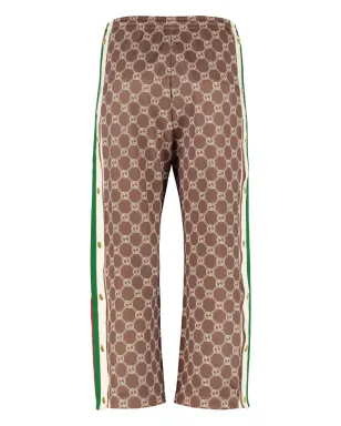 Gucci インターロッキングG クロップド トラックパンツ - サムネイル2