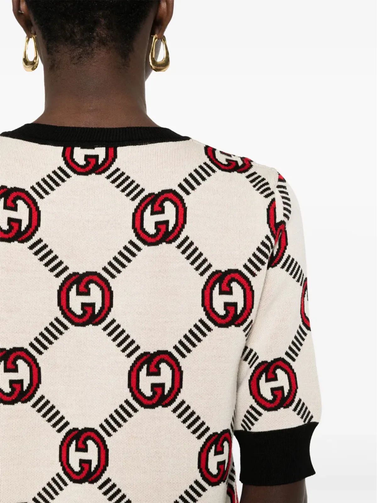 Gucci インターロッキングGリバーシブルセーター - 画像5