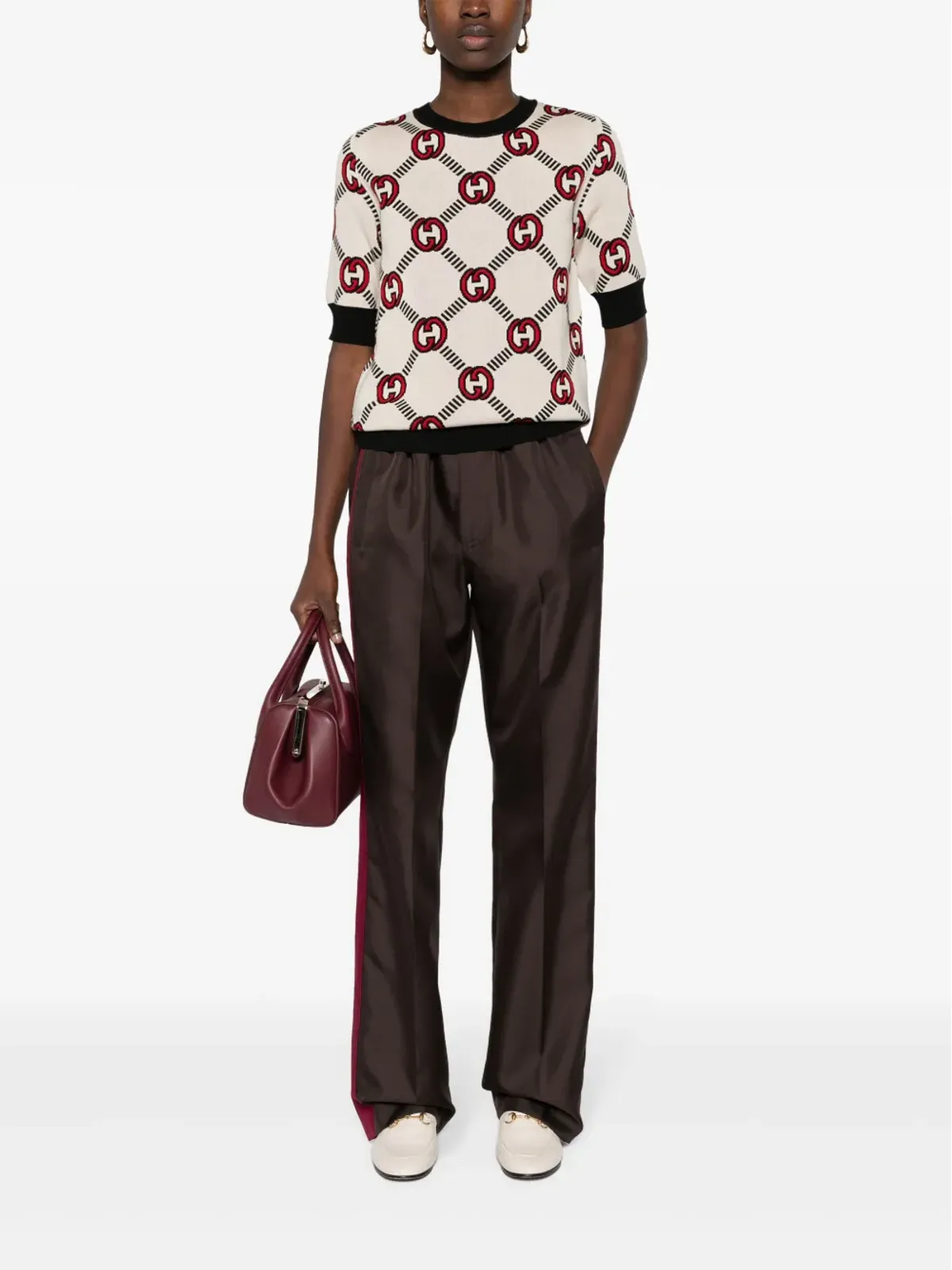 Gucci インターロッキングGリバーシブルセーター - 画像2