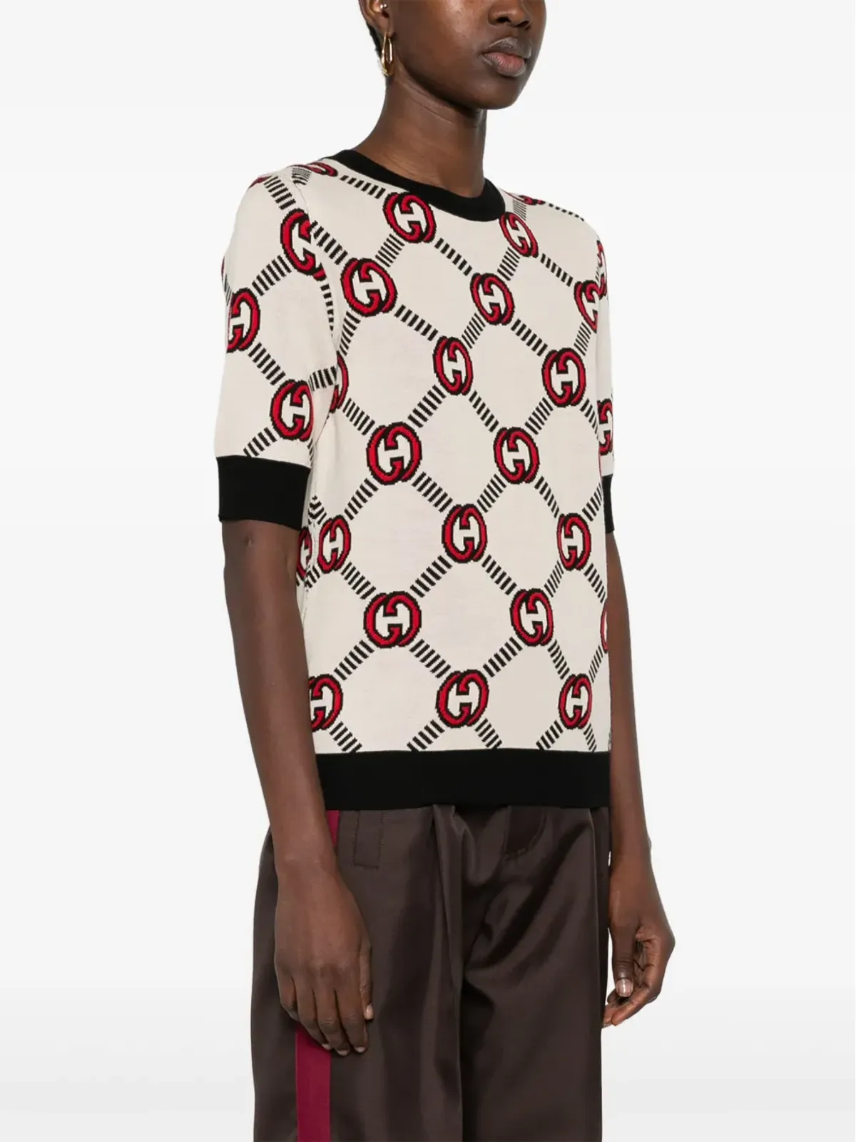 Gucci インターロッキングGリバーシブルセーター - 画像3