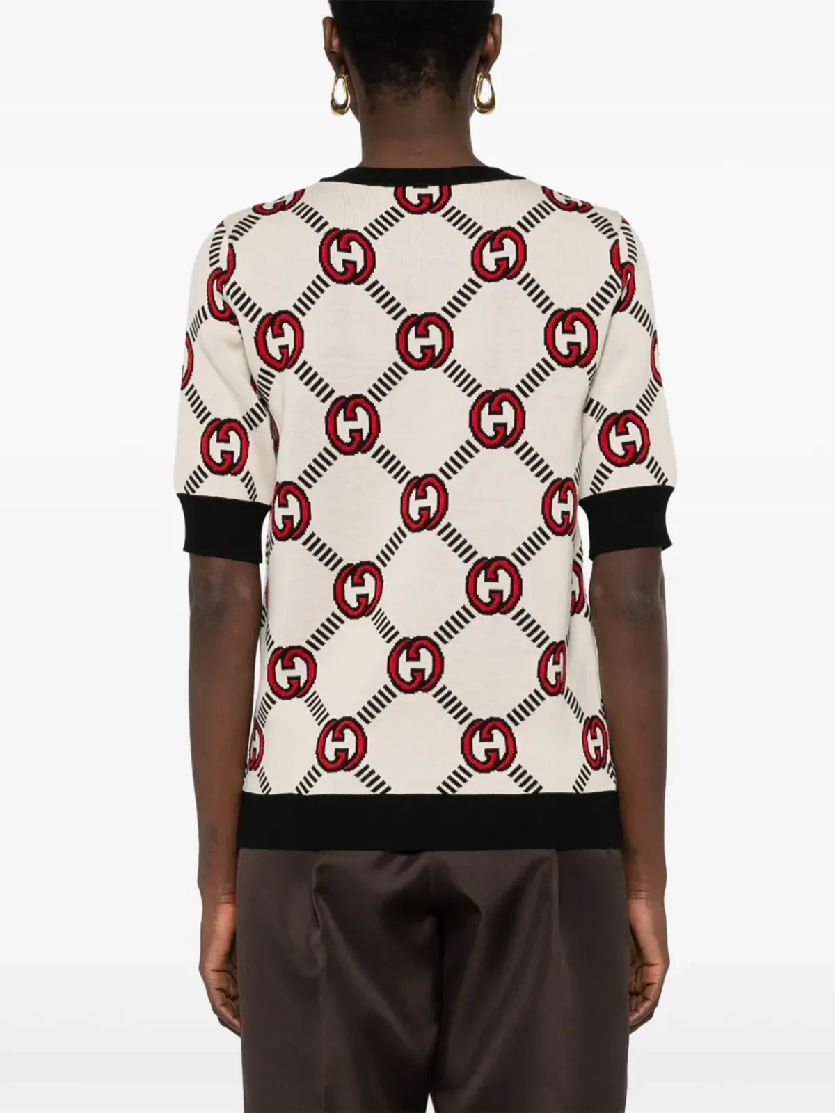 Gucci インターロッキングGリバーシブルセーター - 画像4