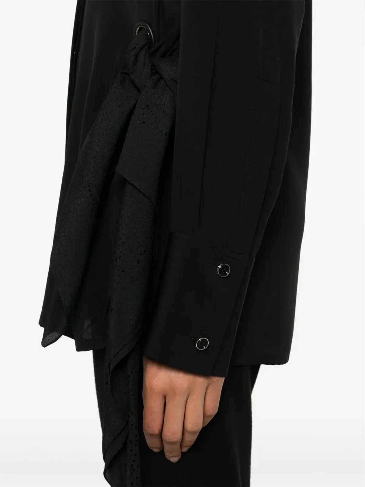 Givenchy スカーフディテールシャツ - 画像5