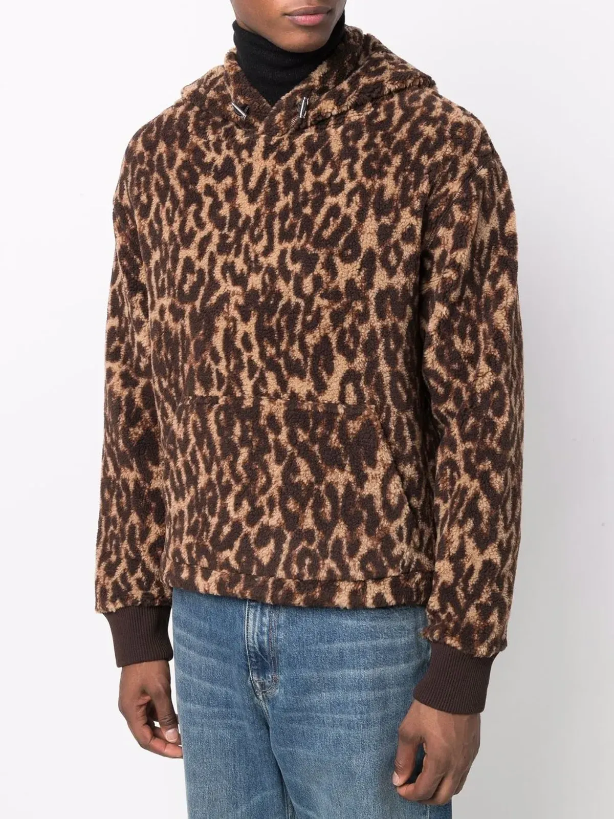 AMIRI 全面レオパード柄フーディ - 画像5