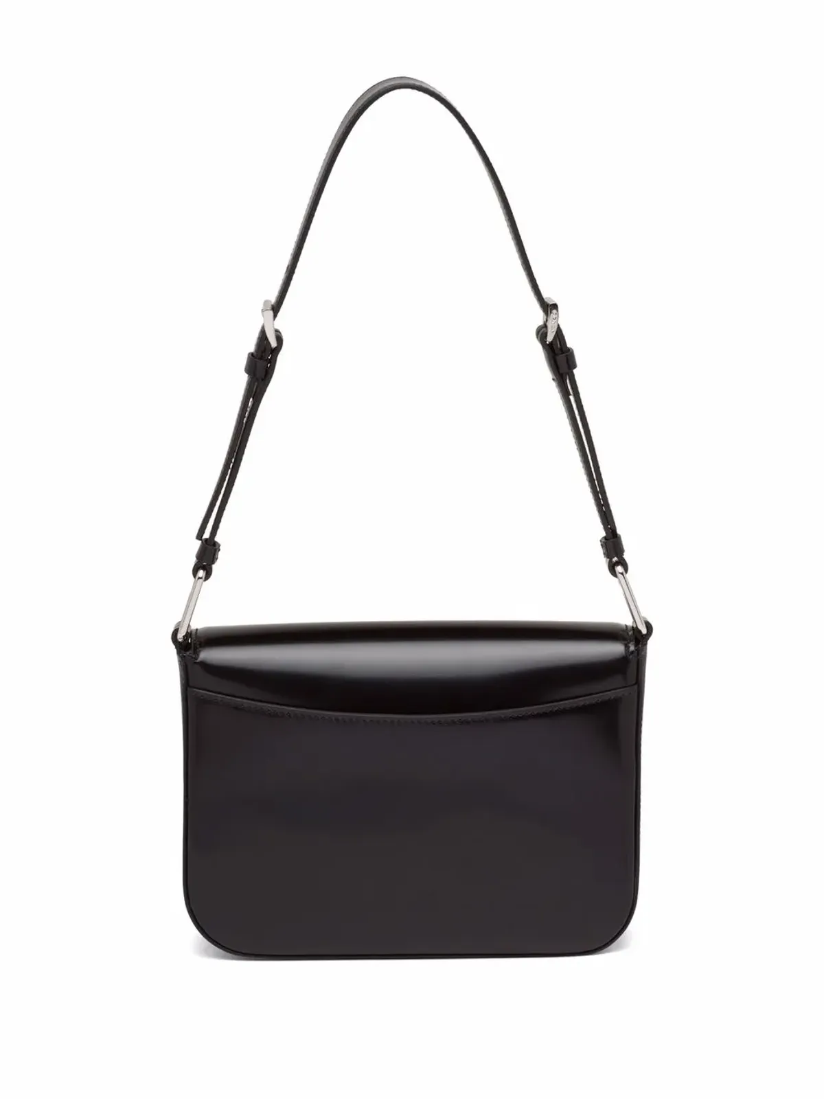Prada ブラッシュドレザー ショルダーバッグ - 画像2