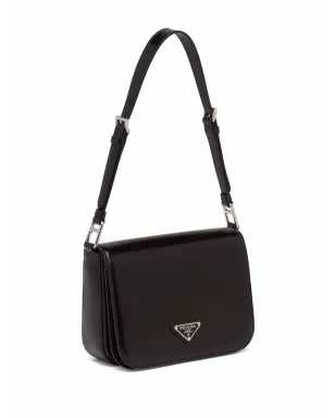 Prada ブラッシュドレザー ショルダーバッグ - サムネイル3