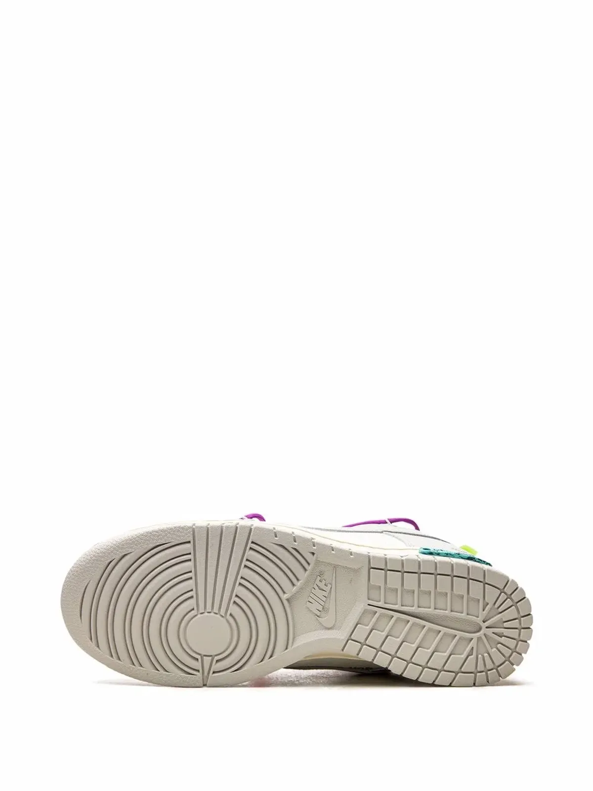 Nike X Off-White Dunk Low Lot 45 スニーカー - 画像4